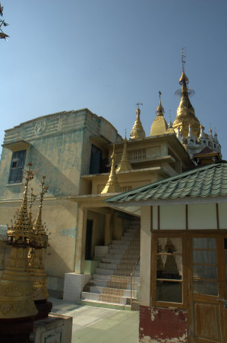 Courtyard, Mount Popa, Myanmar