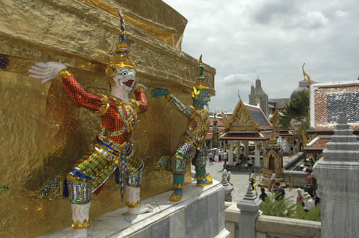 Guardian demons, Grand Palace, Bangkok