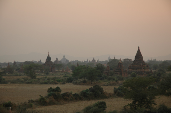 Sunset Over Bagan's Temples