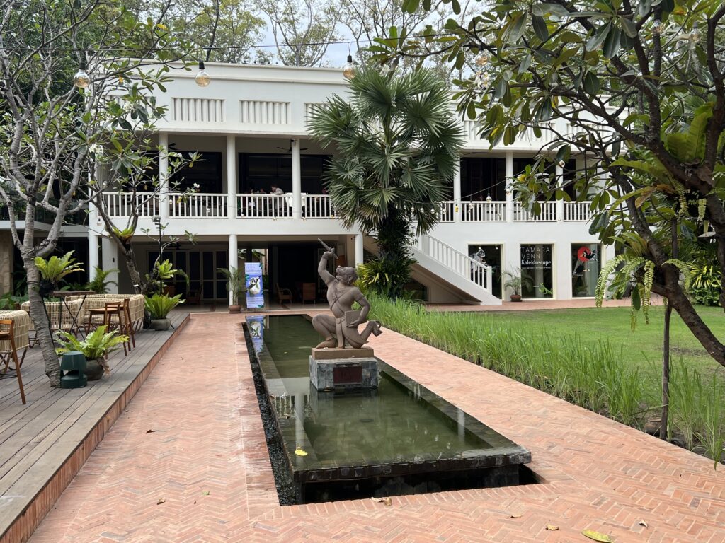 FCC Angkor hotel exterior and garden in Siem Reap Cambodia
