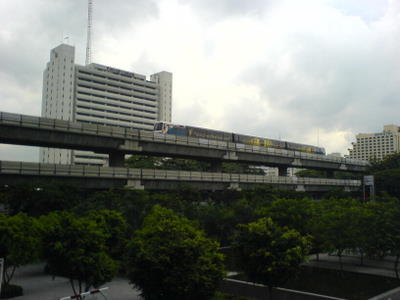 Skytrain overhead