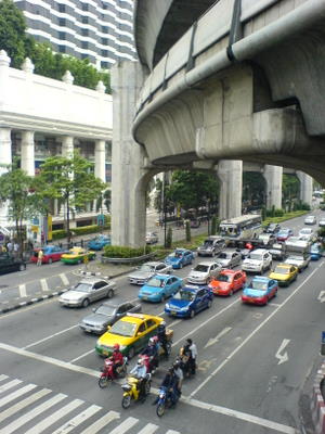 Skytrain Concrete Overpass